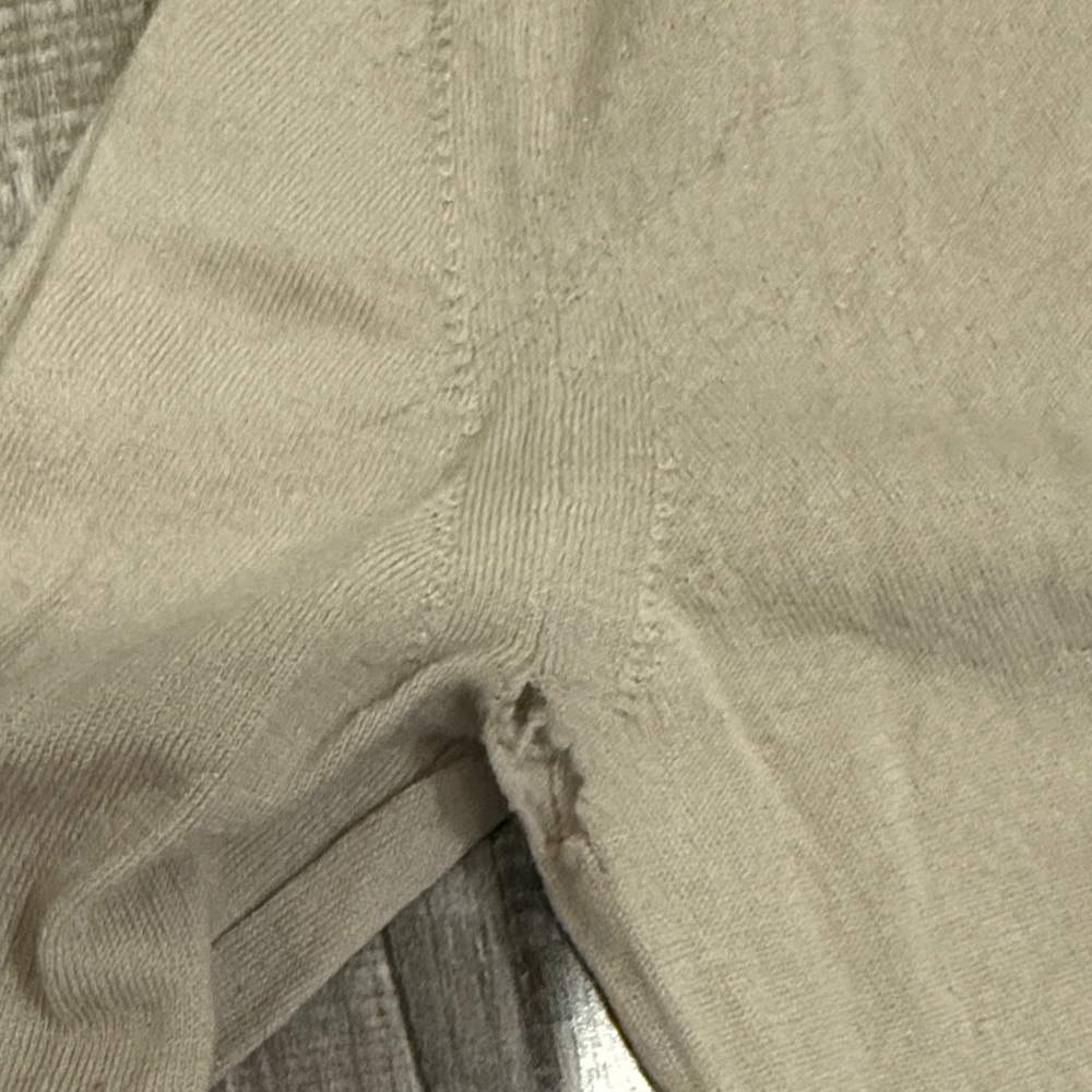 Beige V-Neck Sweater - Picture 2 of 4